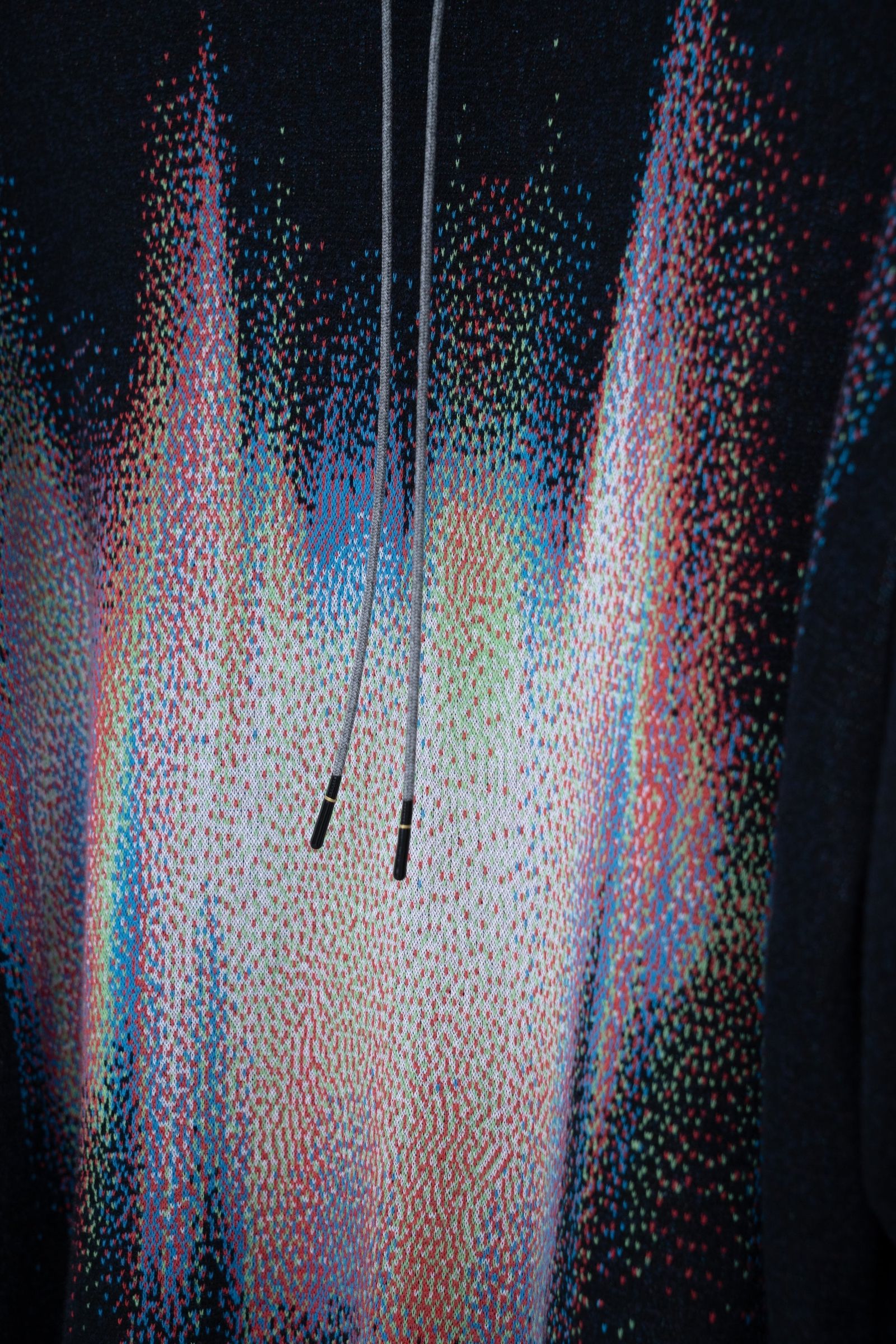 Phos Knit Hoodie [black]