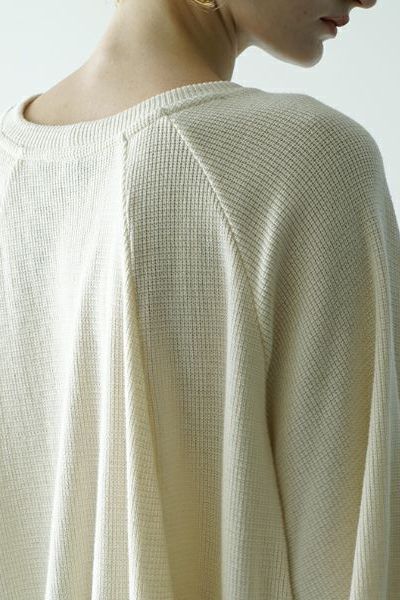 【25SS】ballon t-shirt [CREAM]｜バルーンTシャツ / vu-cut-003