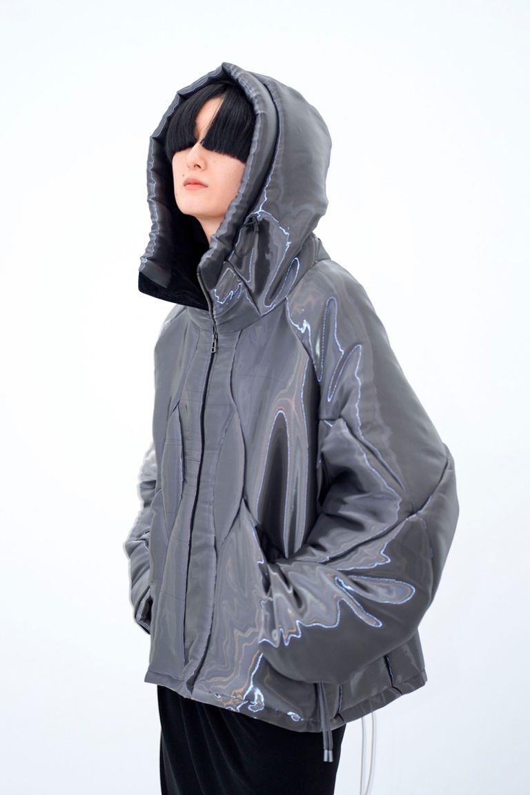 HATRA - 【23AW】Arc Puf Jacket LQ [black] - アークパフジャケットLQ 