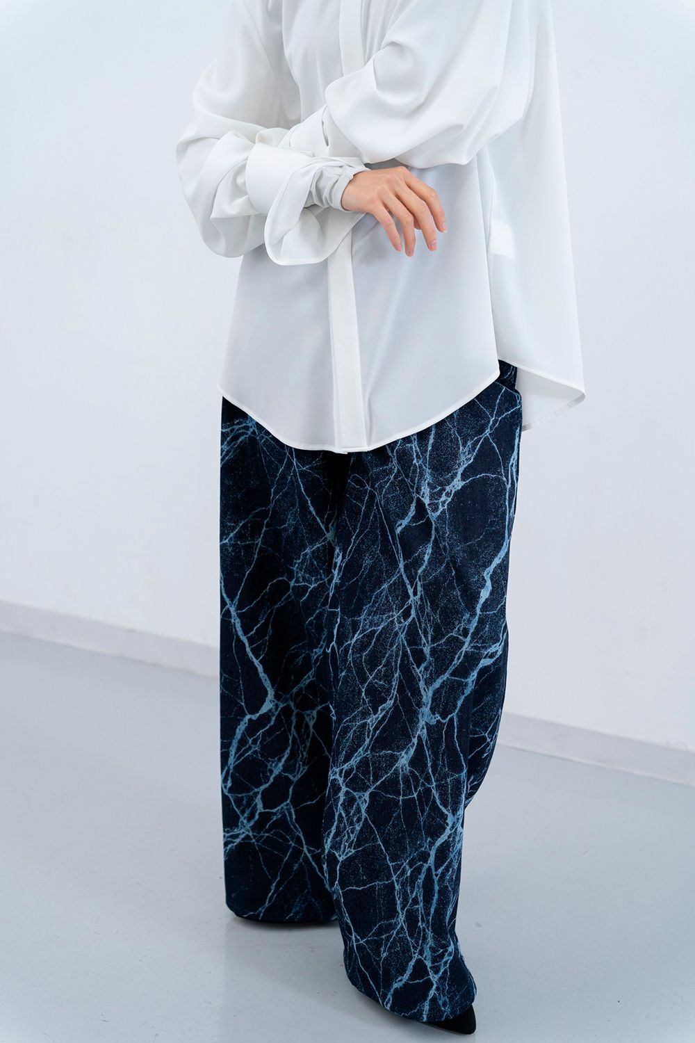 【24AW】Atlas Bleach Denim [navy]  - アトラスブリーチデニム [ネイビー] / AW24BT07