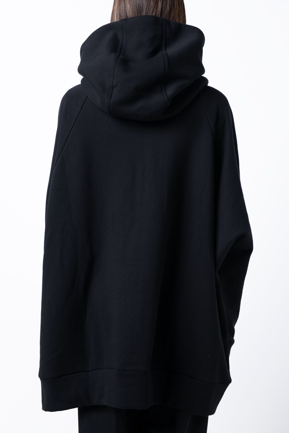 【23AW】pullover hoody [BLACK] - プルオーバーフーディ [ブラック] / vuy-a23-k05