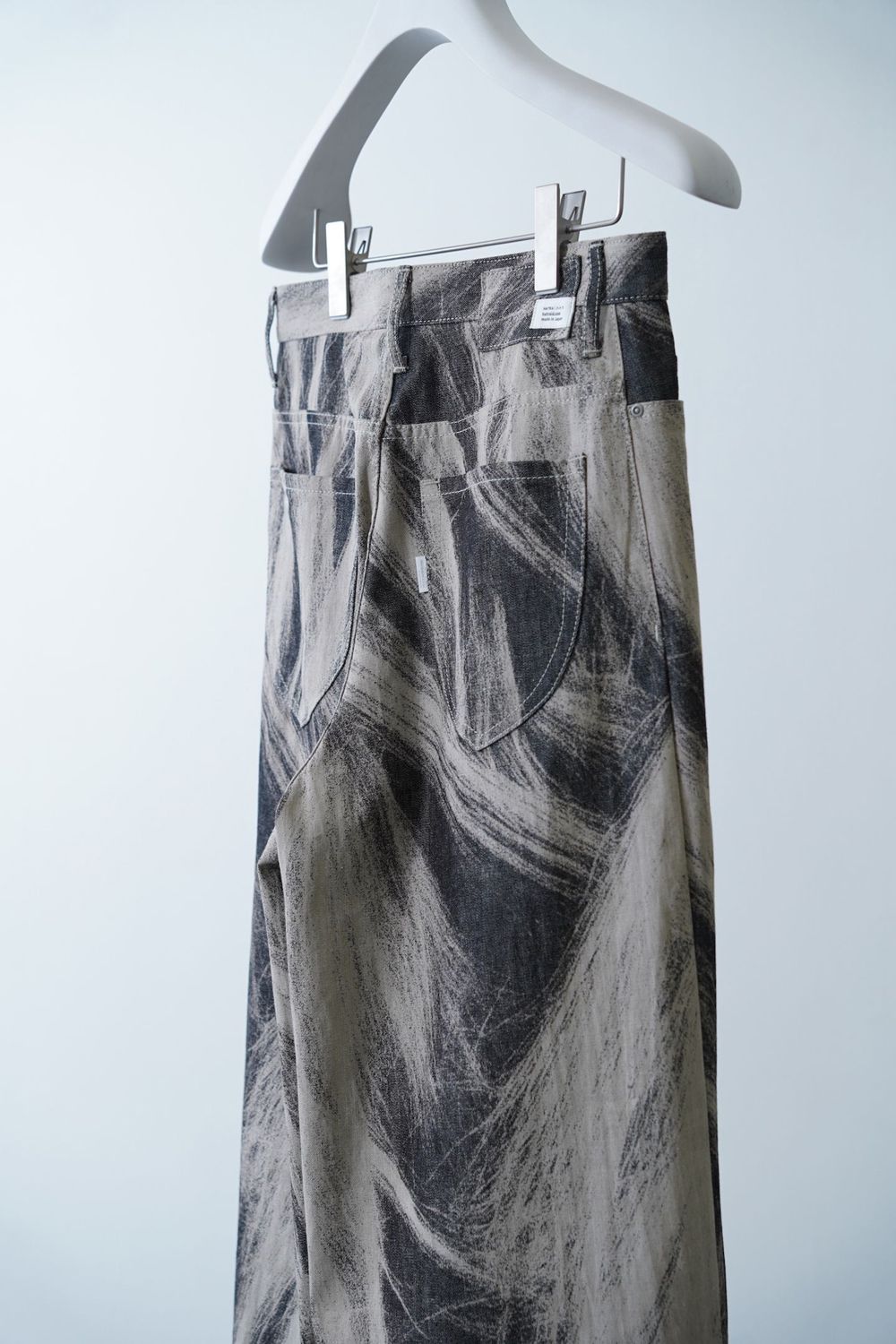 【24SS】Poil Bleach Denim [black]  - ポワルブリーチデニム [ブラック] / SS24BT07