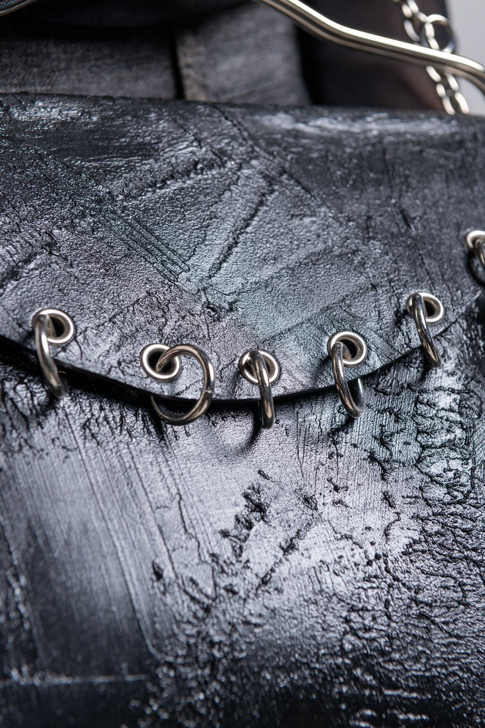 【ラスト1点】シャトレーヌ (ハンド) バッグ [ブラック] / w25-08-bk