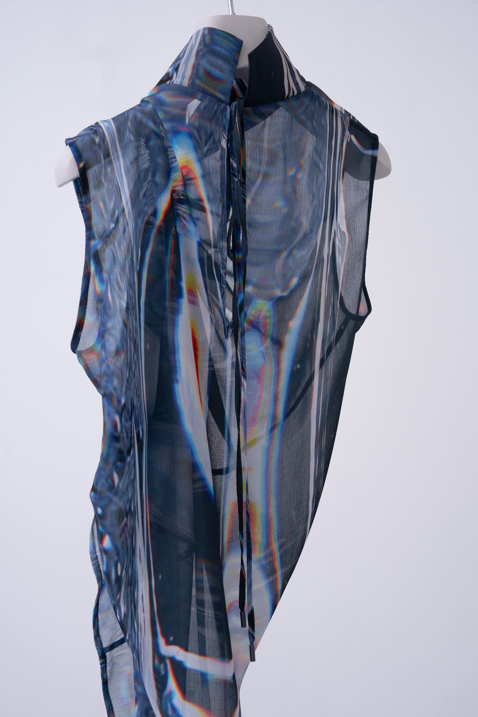 Phenomenal Sheer Blouse [oil-black]