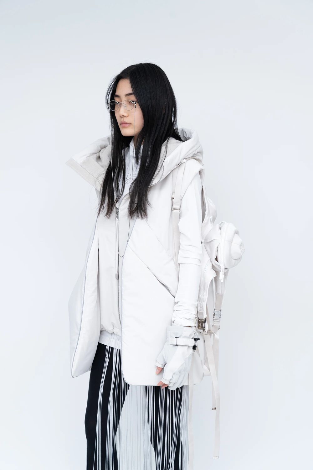 【アーカイブ展 / 1.18まで】Lay Puf Vest [ivory] - レイパフベスト [アイボリー] / FW25OU04