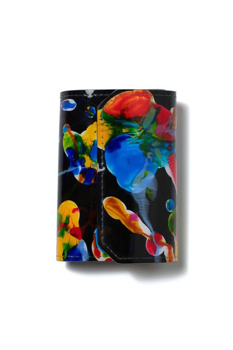 PAINT WALLET MINI [BLACK] / ペイントウォレットミニ [ブラック]