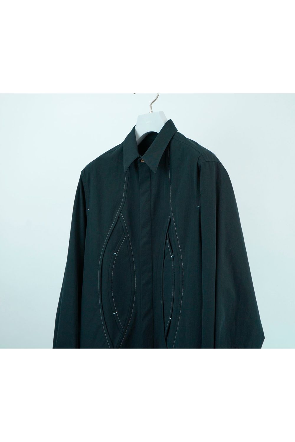 HATRA - 【 23AW】Arc Shirt [black] - アークシャツ [ブラック