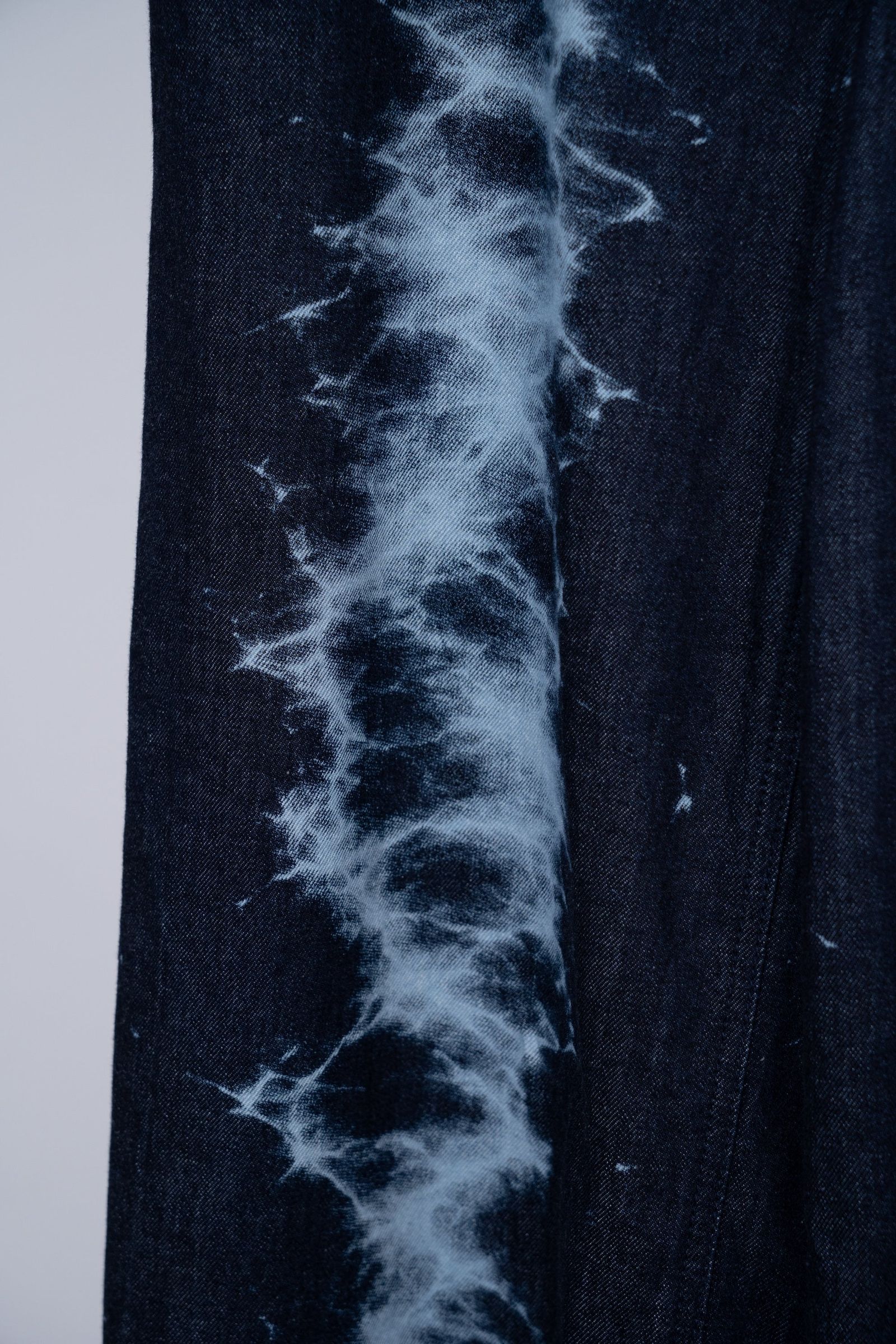 Caustics Bleach Denim [navy]