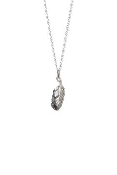 【ラスト1点】EX TINY FEATHER PENDANT RP / エクストラタイニーフェザーペンダント [ロジウム]