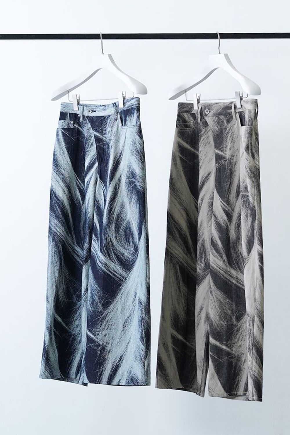 【24SS】Poil Bleach Denim [black]  - ポワルブリーチデニム [ブラック] / SS24BT07
