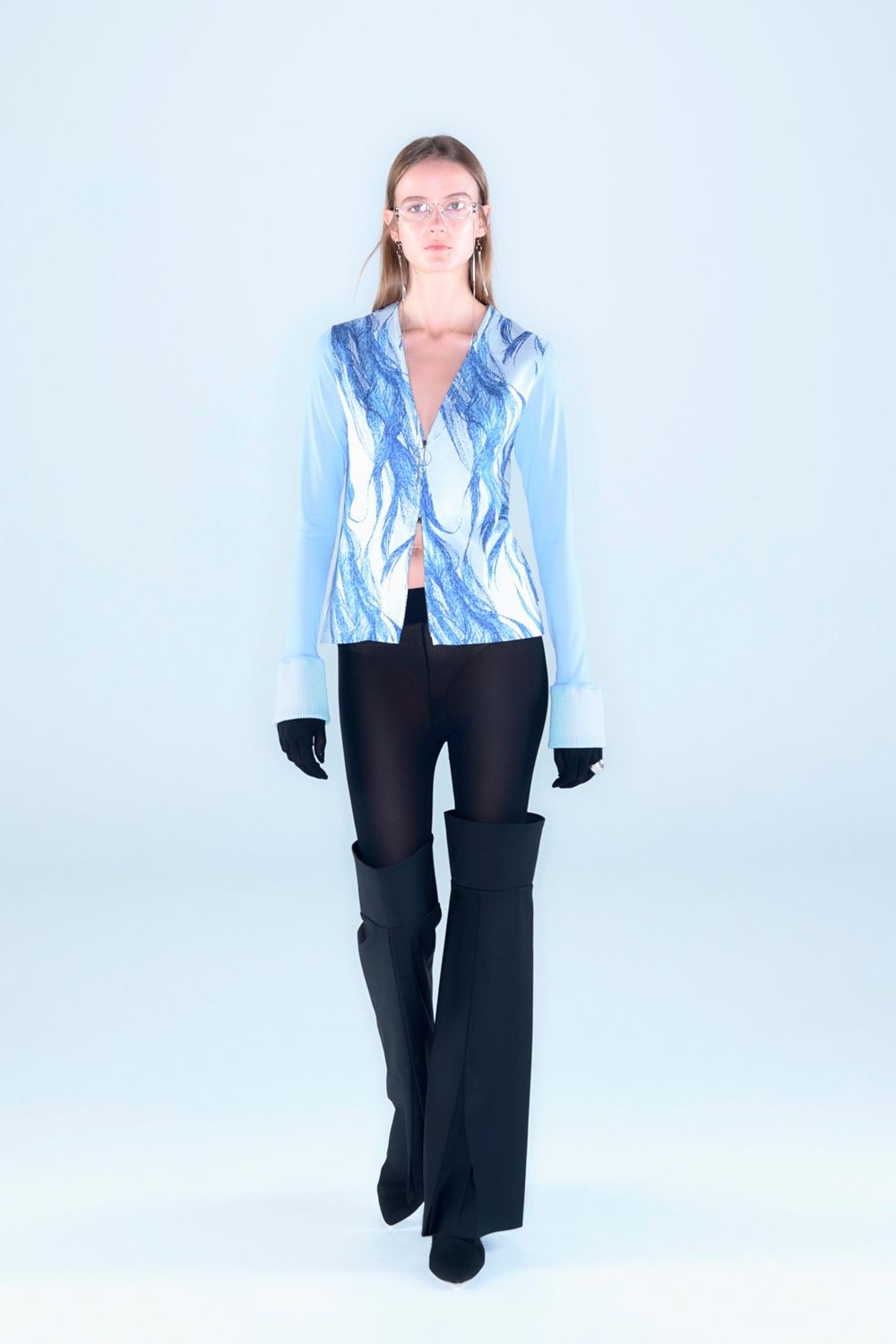 【ラスト1点 / 25AW】Hourglass Gaiters [black]  - アワーグラスゲイター [ブラック] / FW25BT12