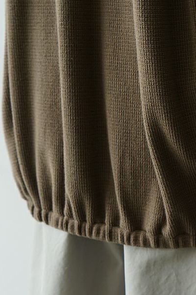 【25SS】ballon t-shirt [KHAKI]｜バルーンTシャツ / vu-cut-003