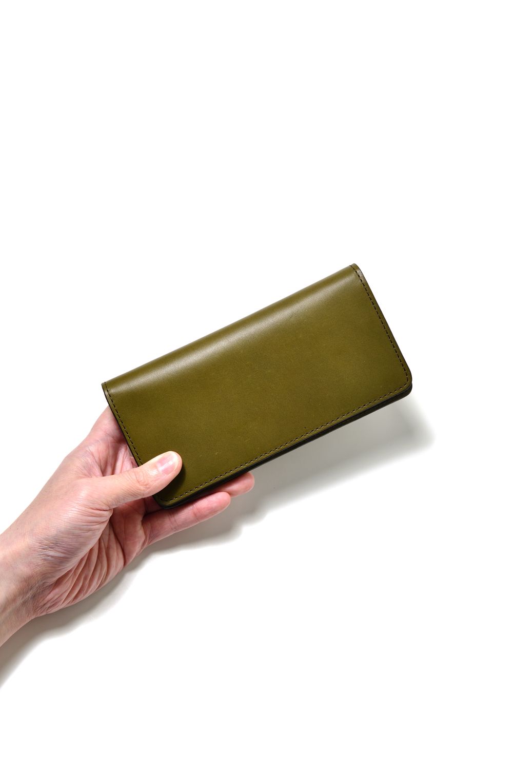 レザーボヤージュロングウォレット [オリーブ] / LEATHER VOYAGE LONG WALLET [VERDE]