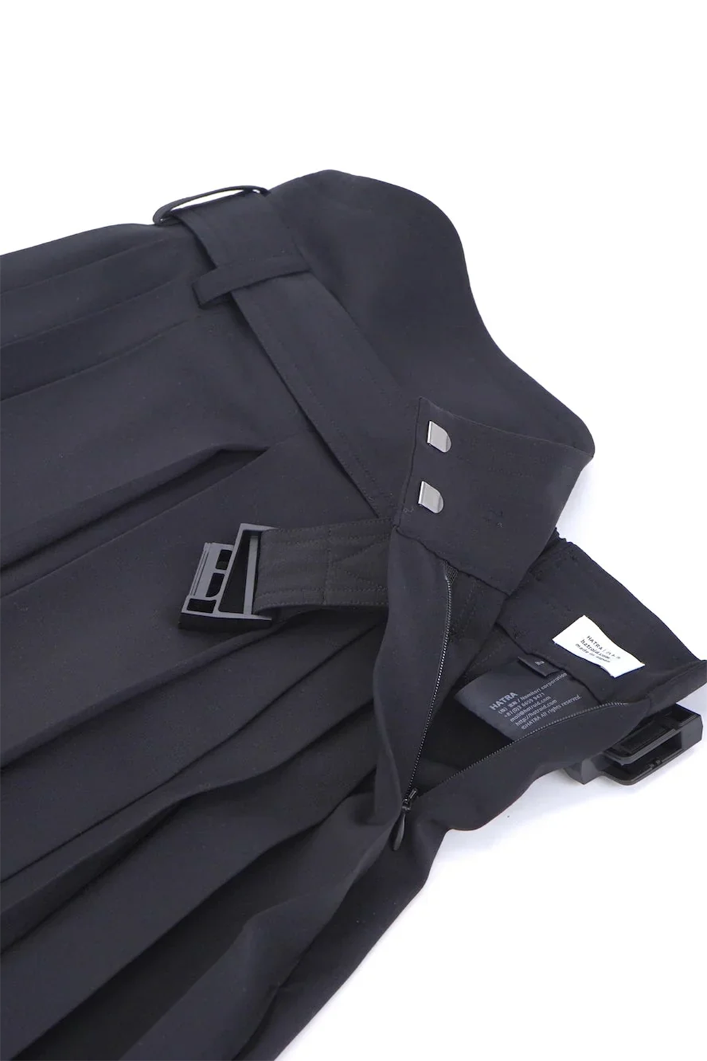 【26AW / 予約受付中】Hak Pleats Pants [black]  - ハカマプリーツパンツ [ブラック] / FW26BT08