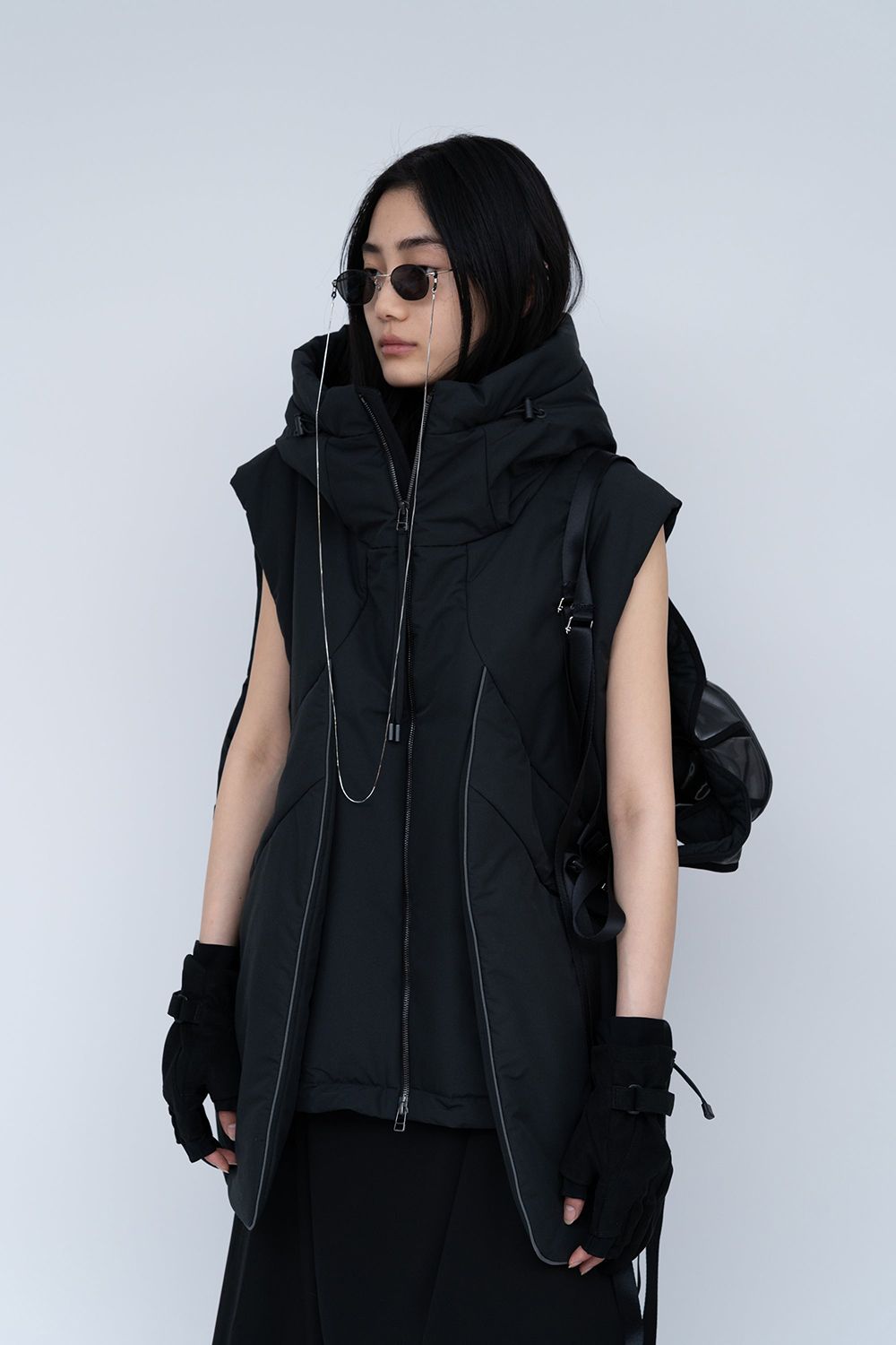 【25AW】Lay Puf Vest [black] - レイパフベスト [ブラック] / FW25OU04