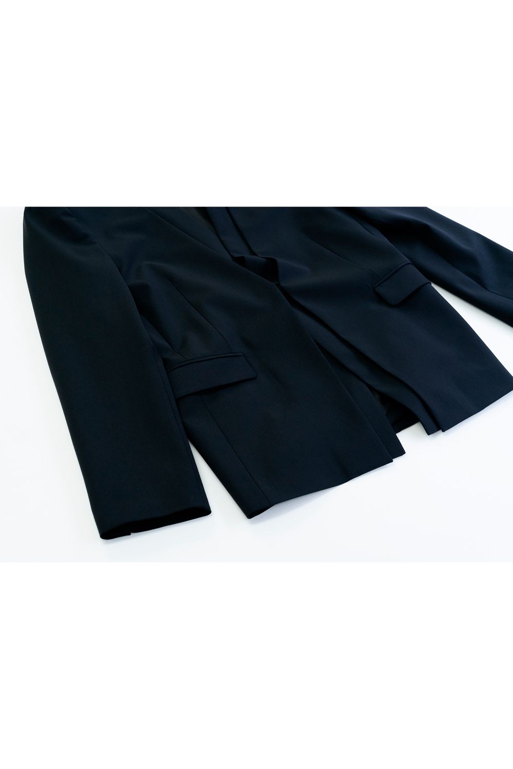 【25SS】Dub Tailored Jacket [black] - ダブルテーラードジャケット [ブラック] / SS25OU01