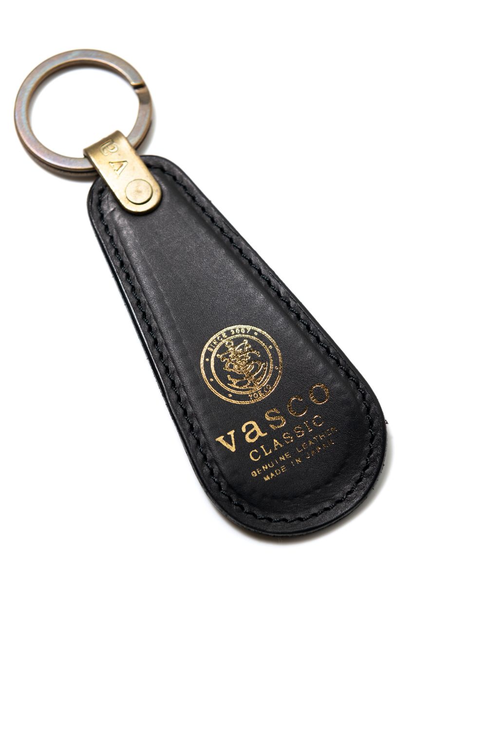 vasco - LEATHER VOYAGE SHOE HORN - MINI [NERO] | シュー