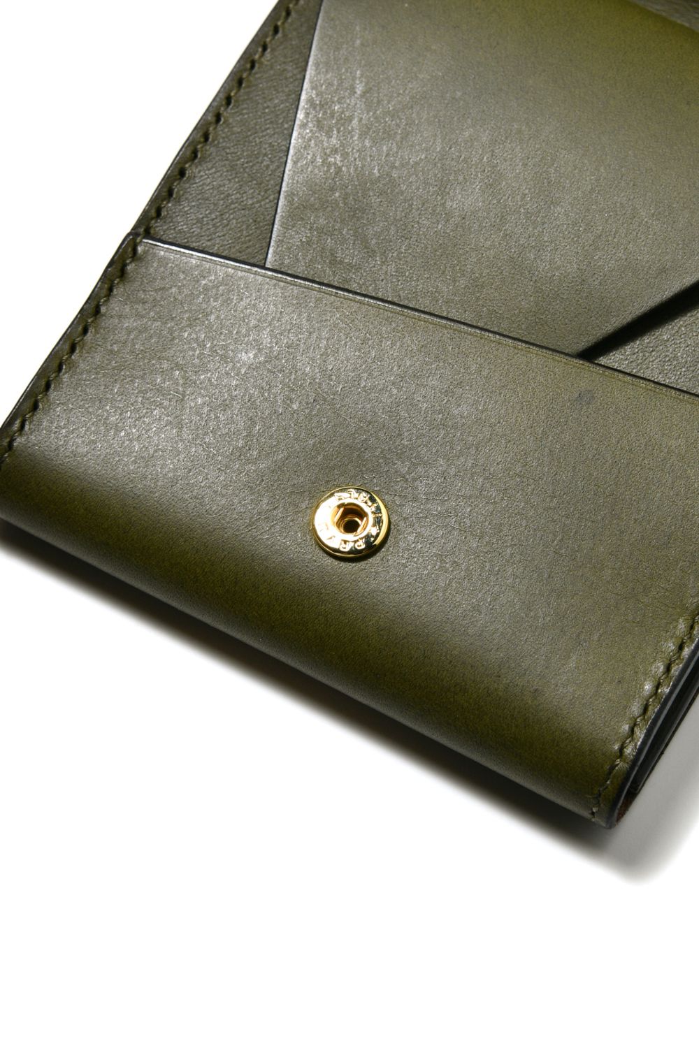 LERAY BF - Short wallet [OLIVE] / ルレイビーエフ - 二つ折り財布 [オリーブ]
