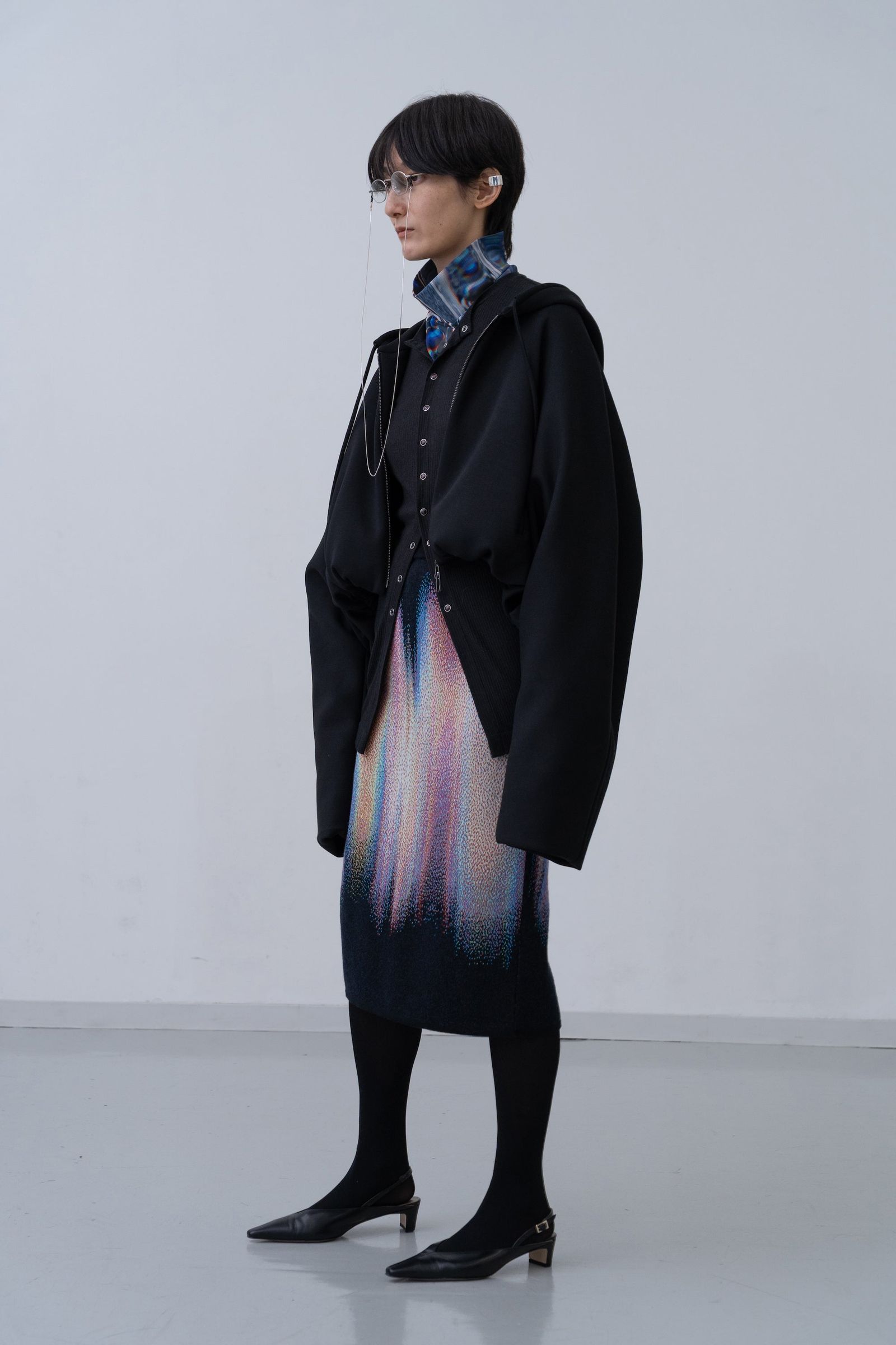 Spacer Bolero Jacket [black]