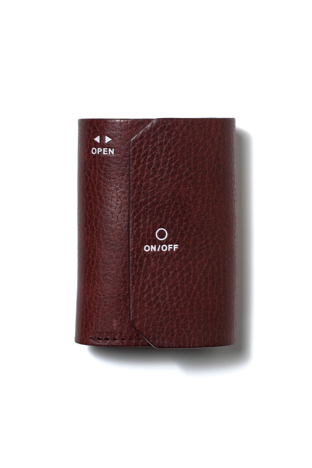 WORDING WALLET MINI [BROWN] / ワーディングウォレットミニ [ブラウン]