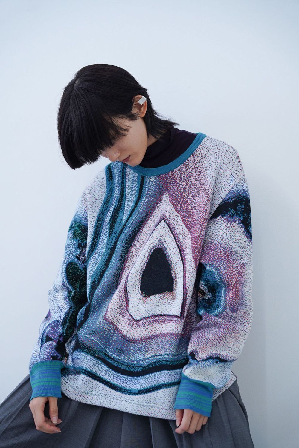 HATRA - 【予約商品 / 24SS】Mineral Knit Sweater [HAL] - ミネラル