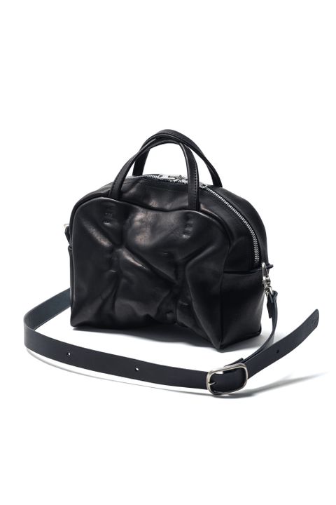 【ラスト1点】スキンミニボストン [ブラック] / s22-02-bk