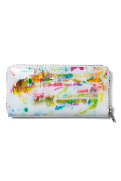 PAINT WALLET M [WHITE] / ペイントウォレットM [ホワイト]