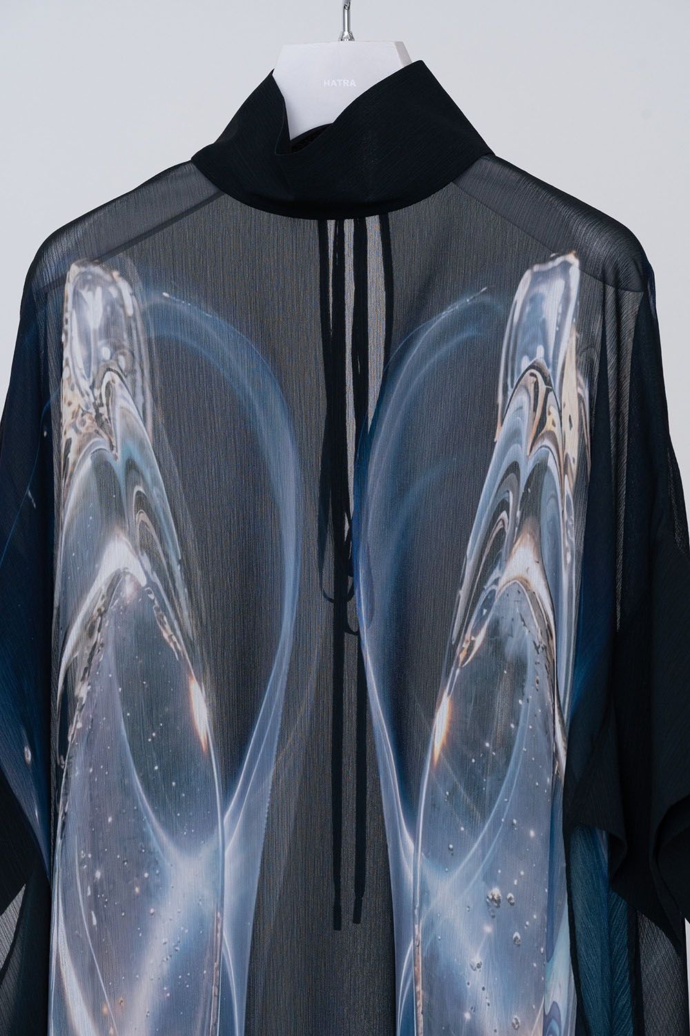 【26AW / 予約受付中】Sphere Sheer Robe [black] - スフィアシアーローブ [ブラック] / FW26RO01