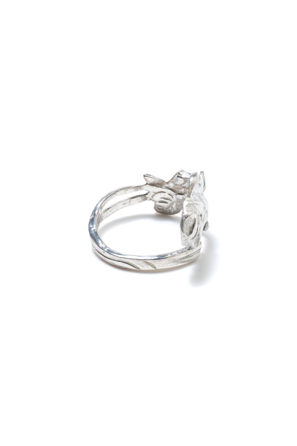 【1点もの】ROSE IVY SPOON RING / ローズアイビースプーンリング [SV]