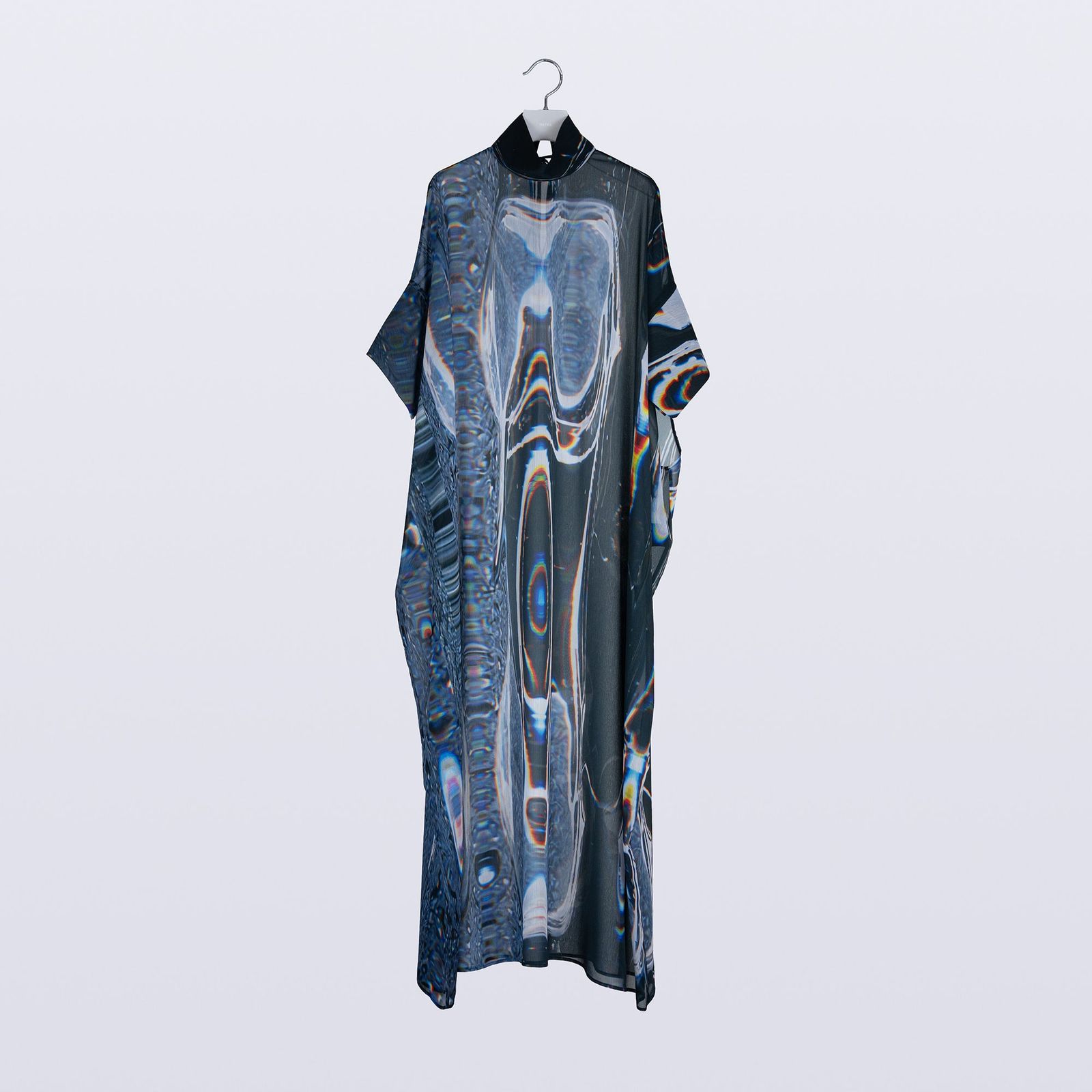 Phenomenal Sheer Robe [oil-black]