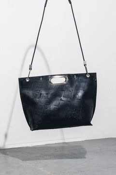 【お取り寄せ可能】壁クラッチ／ショルダー L・ヨコナガ [ブラック] / w25-05-bk