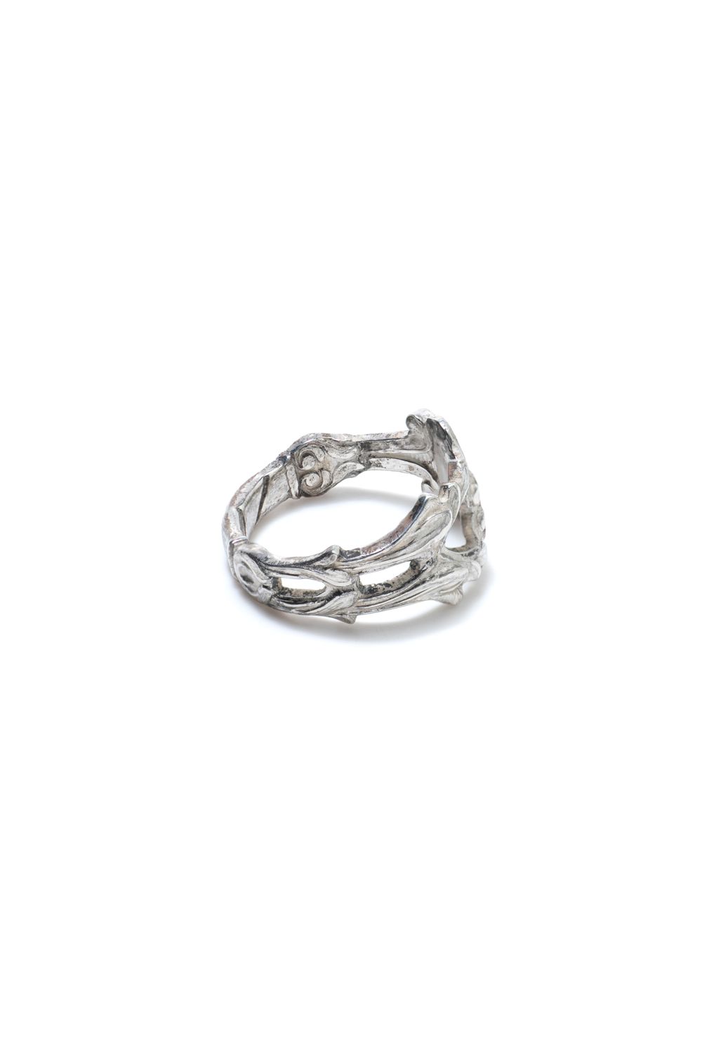 【1点もの】FLOREAL HOLLOW SPOON RING / フロレアルホロウスプーンリング [SV]