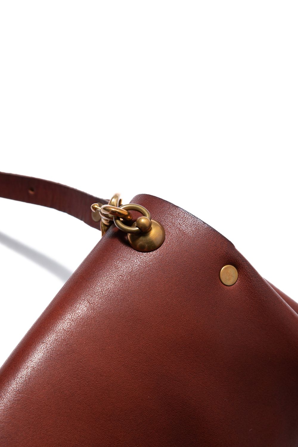 【予約商品】LEATHER GARCON 2WAY BAG [CAMEL] | ショルダーバッグ /  クラッチバッグ (2Way) / キャメル