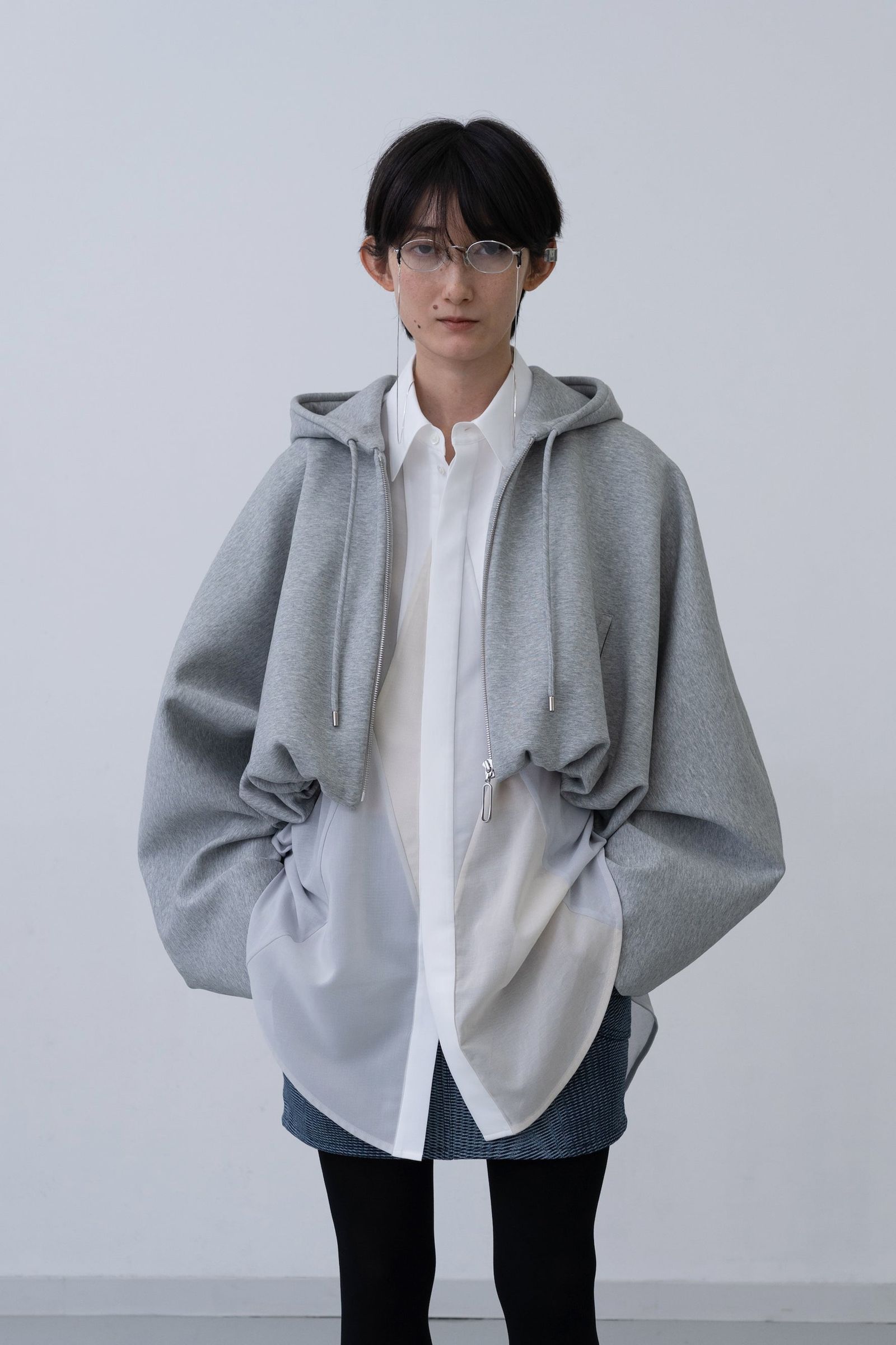 Spacer Bolero Jacket [grey]