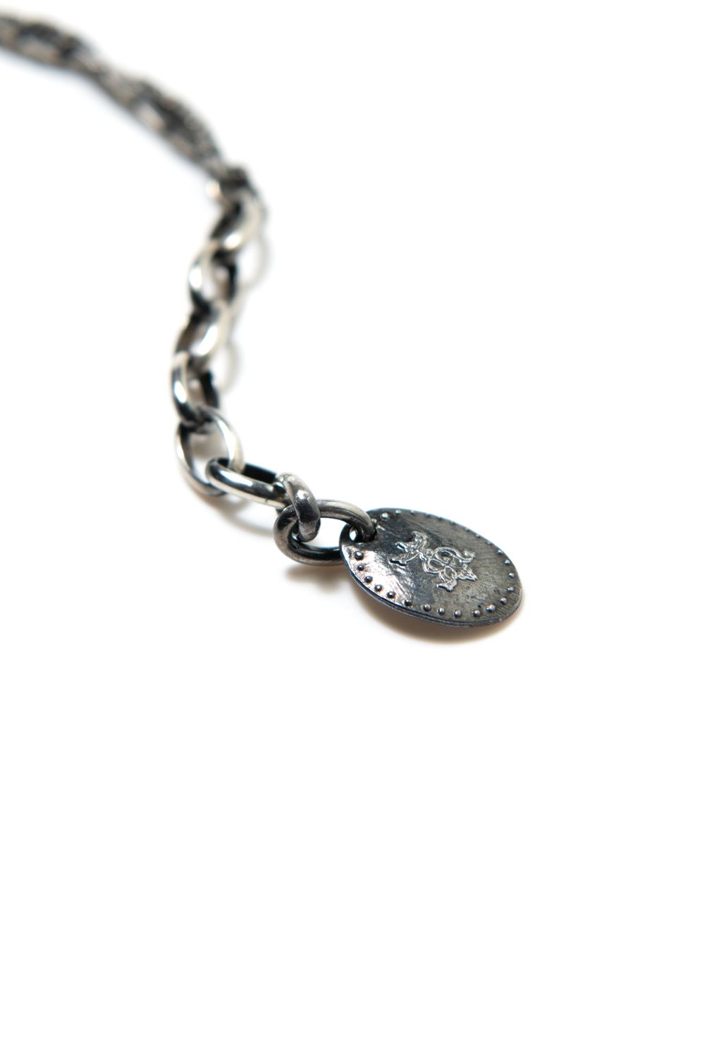 【お取り寄せ可能】NARROW SQUARE BLOCK CHAIN BRACELET [SV] / ナロースクエアブロックチェーンブレスレット [シルバー]