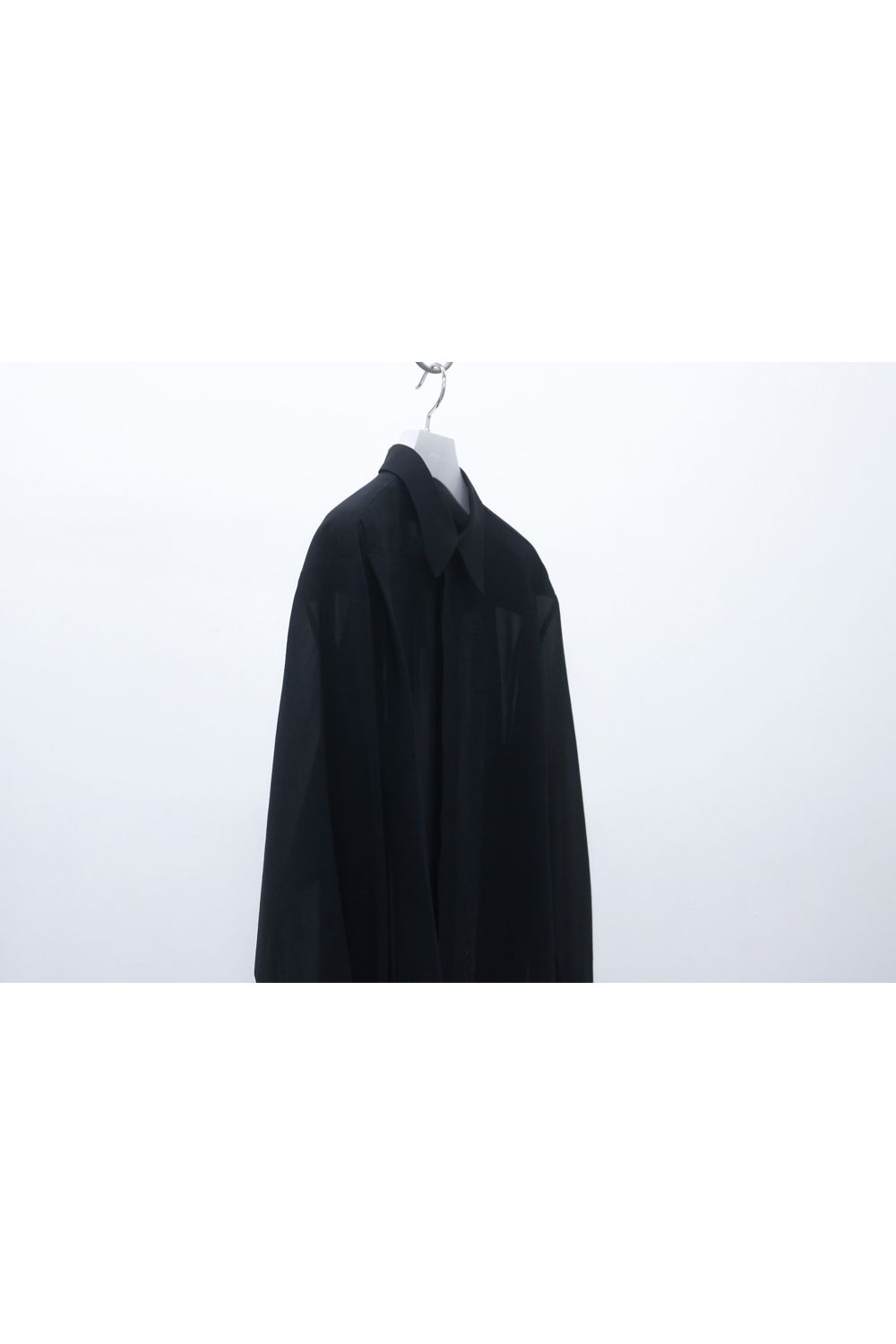 【ラスト1点 / 25SS】Alpha Shirt [black] - アルファシャツ [ブラック] / SS25SH02