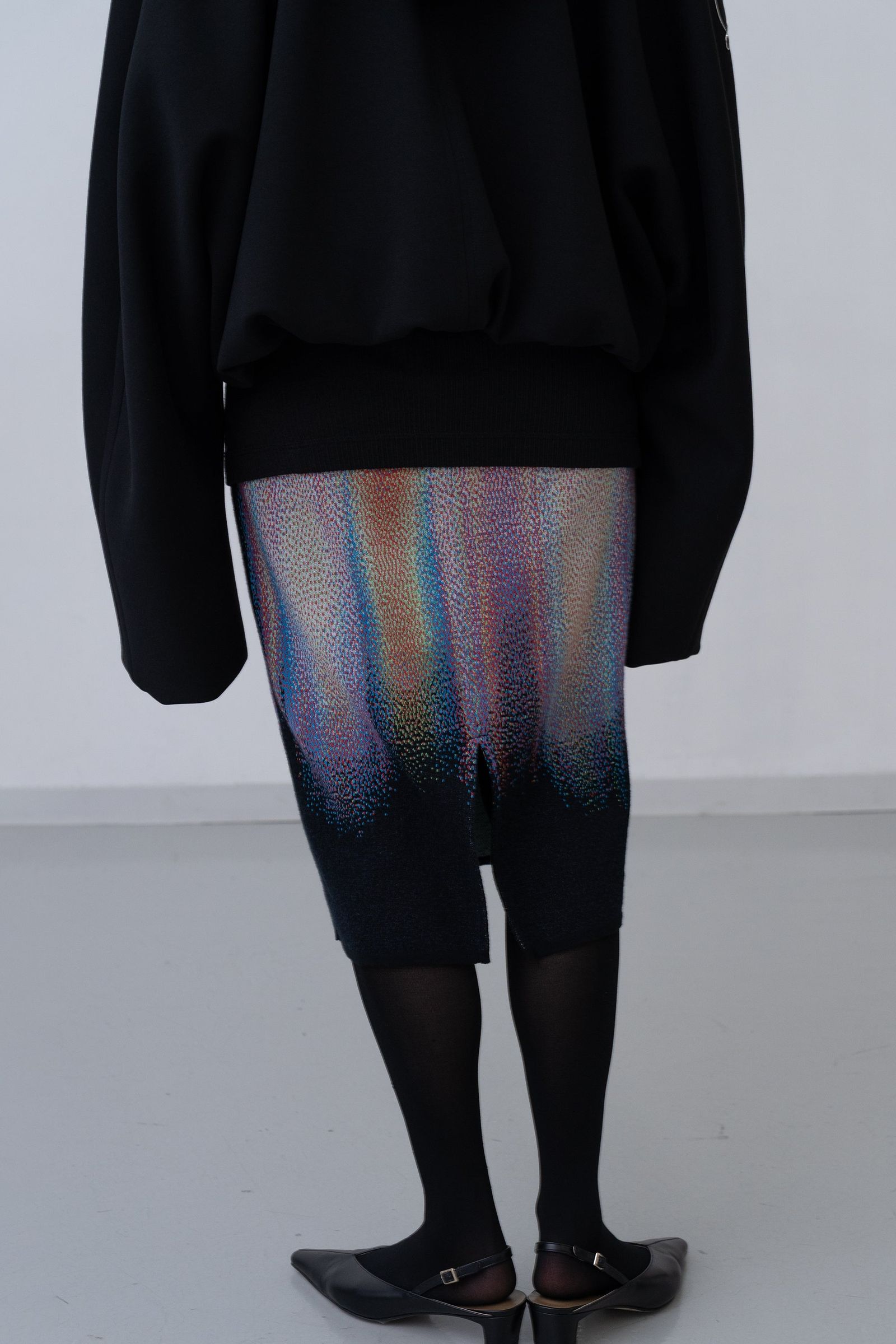 Phos Knit Skirt [black]