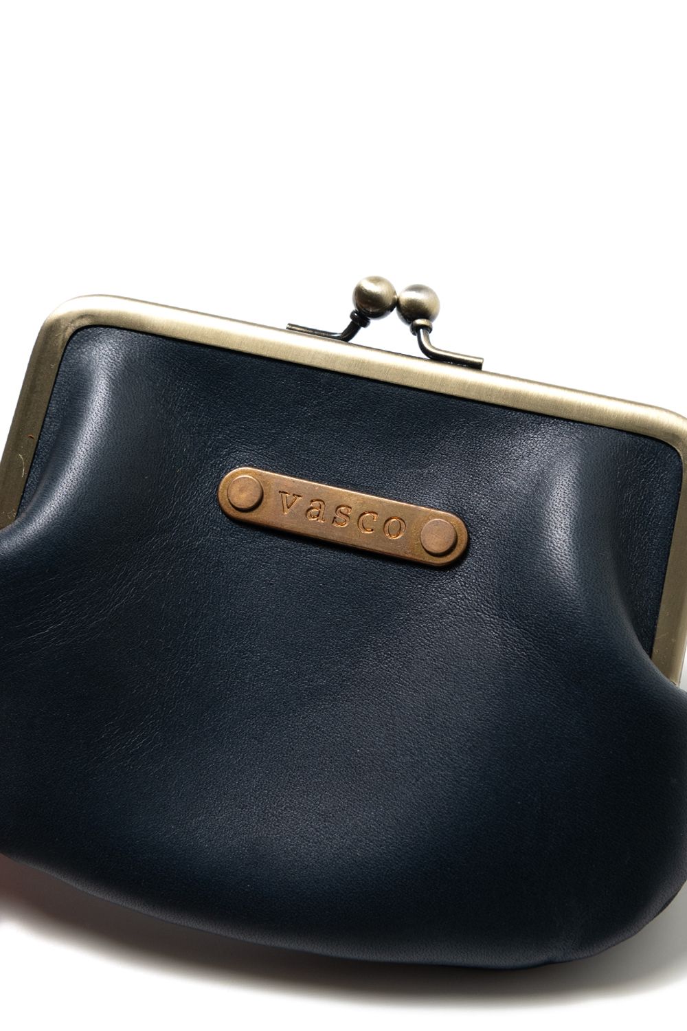 【26SS】LEATHER VOYAGE COIN PURSE [MARINE] | コインパース (がま口) / ネイビー