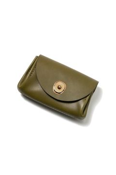 LEATHER GARSON POCKET WALLET [VERDE] TypeB | ギャルソンポケットウォレット / オリーブ