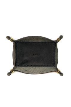 レザートレイ [ブラック] / LEATHER TRAY [BLACK] - プエブロ