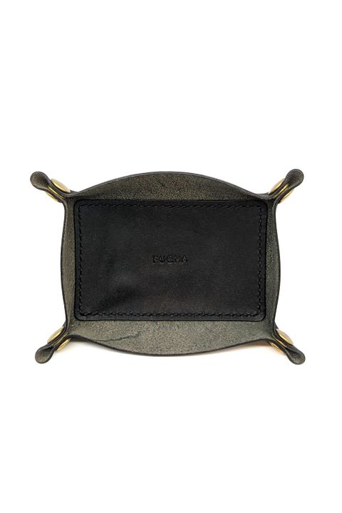 レザートレイ [ブラック] / LEATHER TRAY [BLACK] - プエブロ