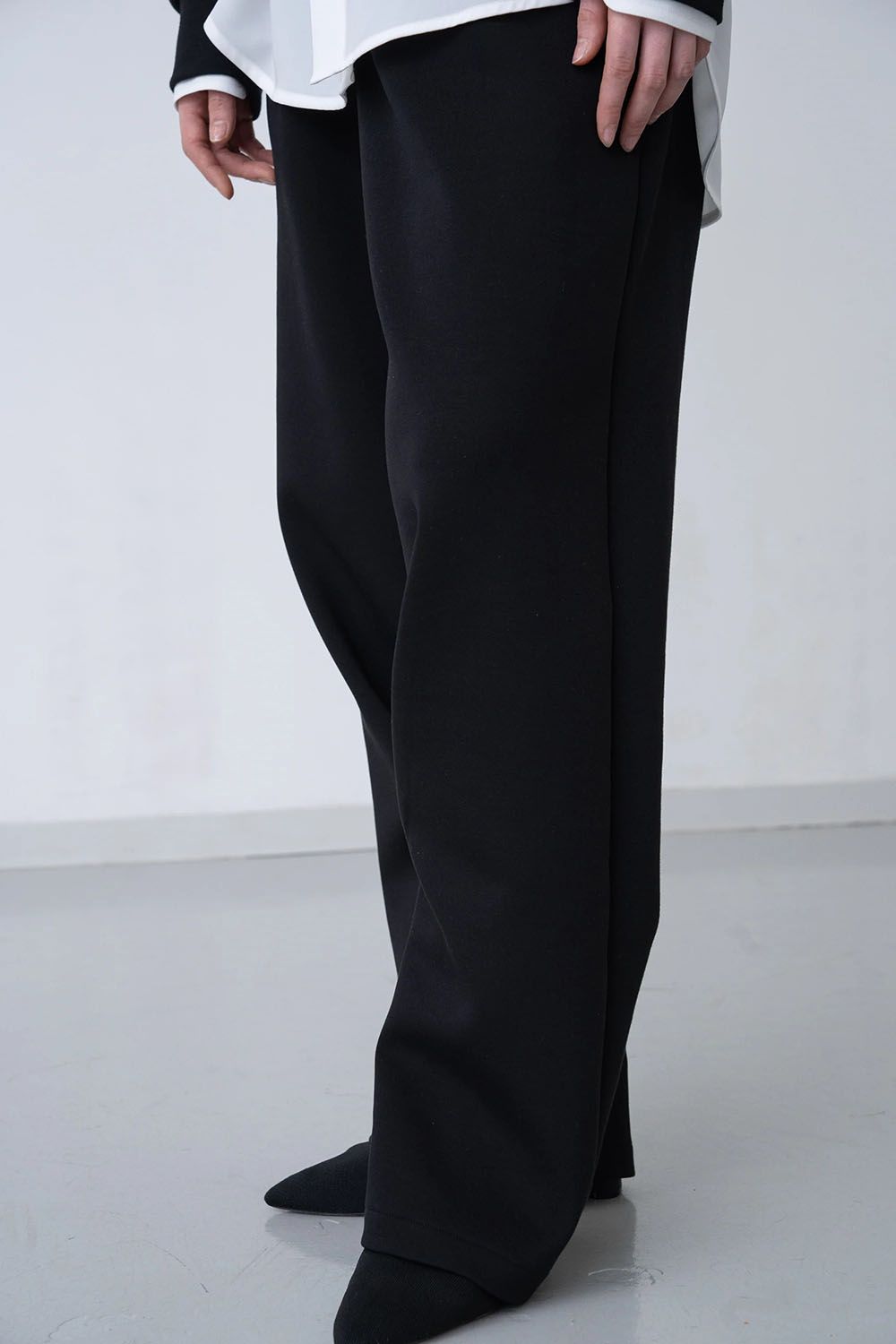 【26AW / 予約受付中】Spacer Pants [black]  - スペーサーパンツ [ブラック] / FW26BT02