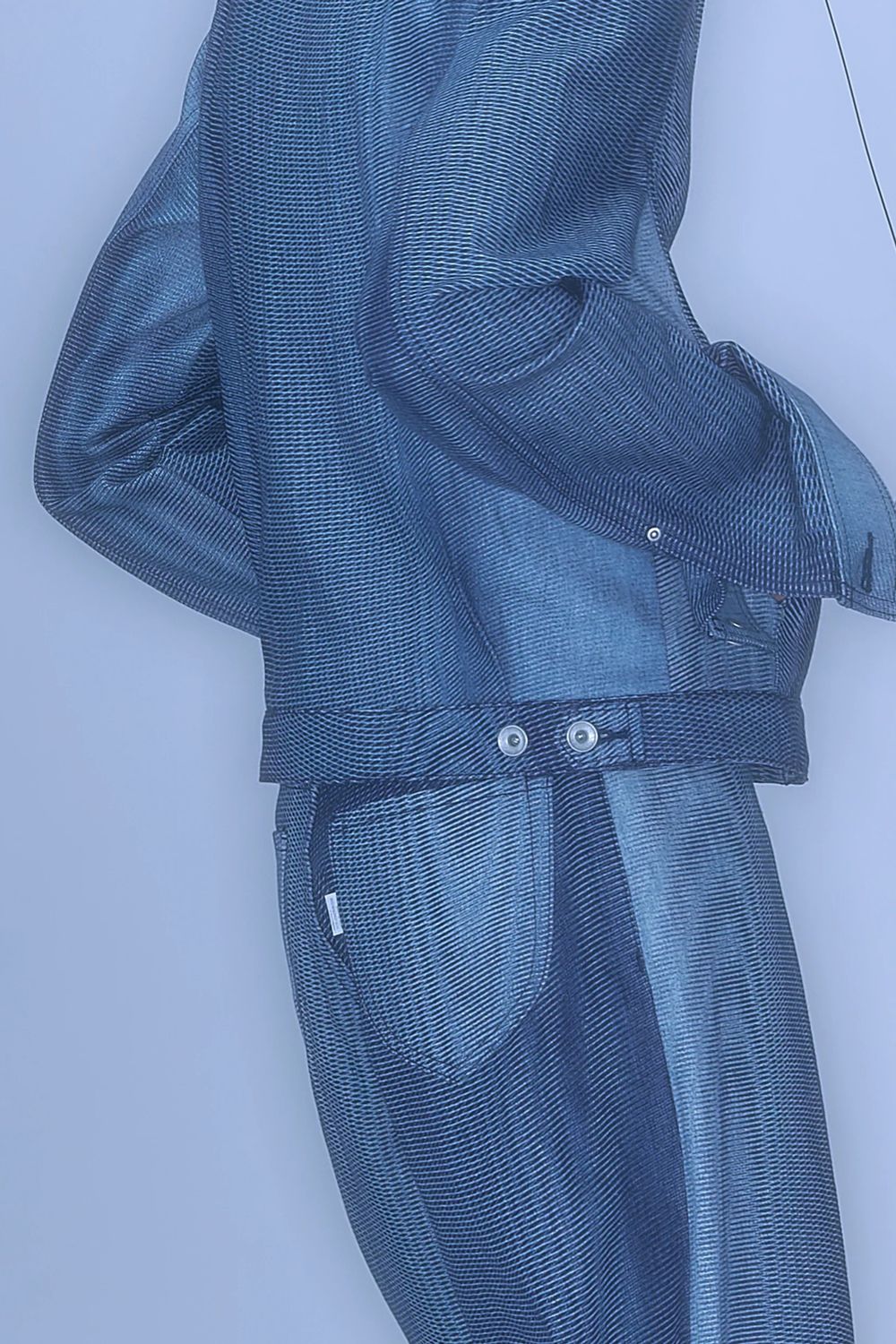 【26SS / 予約受付中】Mirage Bleach Denim Jacket [navy] - ミラージュブリーチデニムジャケット [ネイビー] / SS26OU03