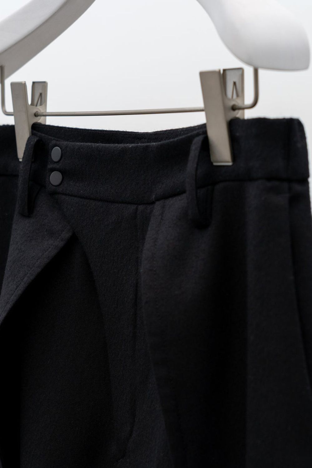 【25AW】Dub Tailored Trousers [black]  - ダブルテーラードトラウザーズ [black] / FW25BT01
