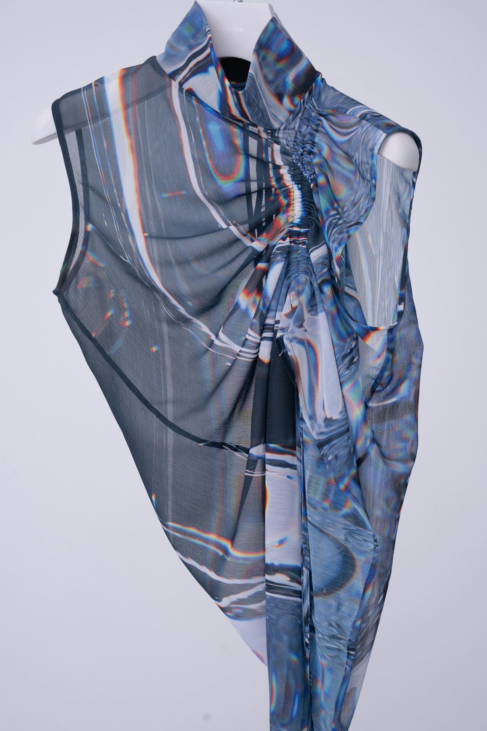 Phenomenal Sheer Blouse [oil-black]