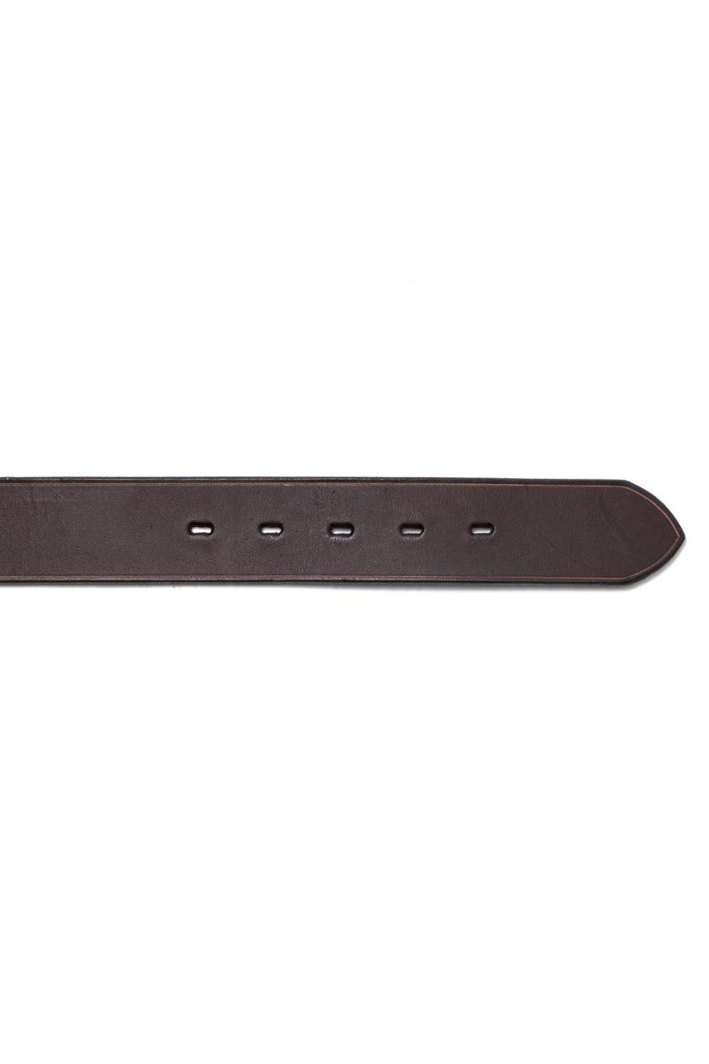 LEATHER GARRISON BELT [BROWN] | レザーギャリソンベルト / ブラウン