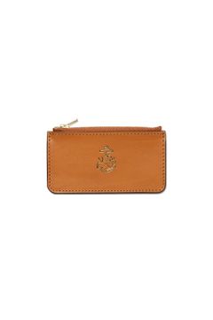 【ラスト1点】LEATHER NAVAL ZIP POCKET WALLET [MEAL] | ネイバル ジップポケットウォレット / キャメル