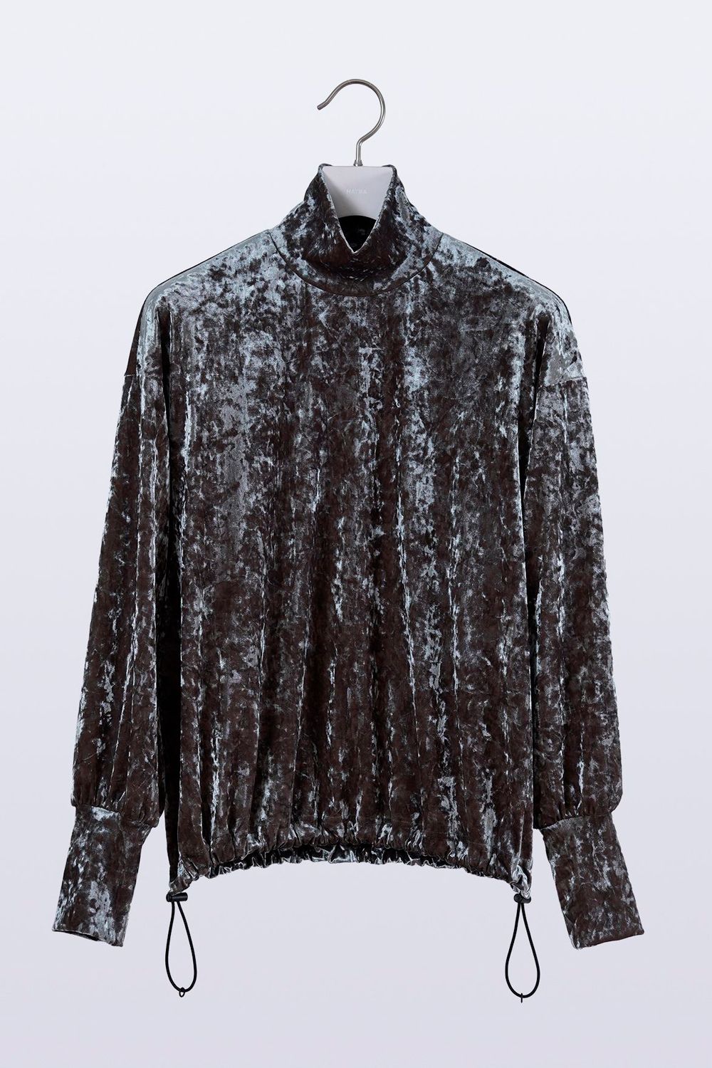 Lunar Velour Moc Top / black – HATRA OFFICIAL