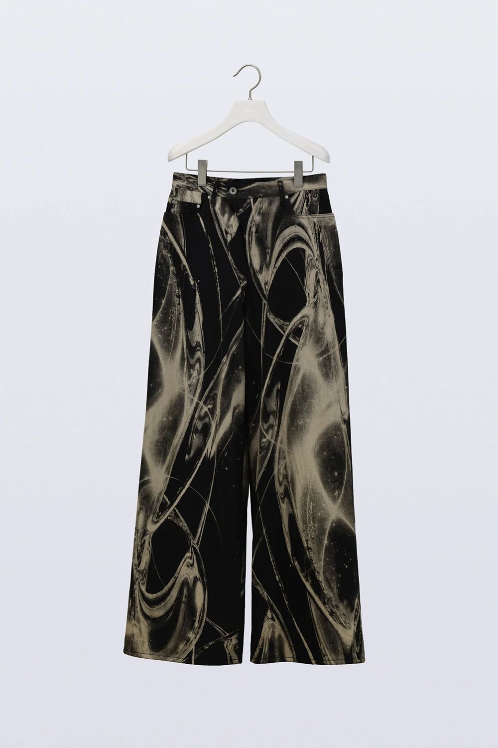 【26AW / 予約受付中】Sphere Bleach Denim [black]  - スフィアブリーチデニム [ブラック] / FW26BT06