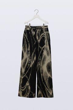 【26AW / 予約受付中】Sphere Bleach Denim [black]  - スフィアブリーチデニム [ブラック] / FW26BT06